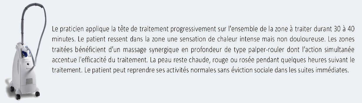 Déroulement d'une séance de Vélasmooth