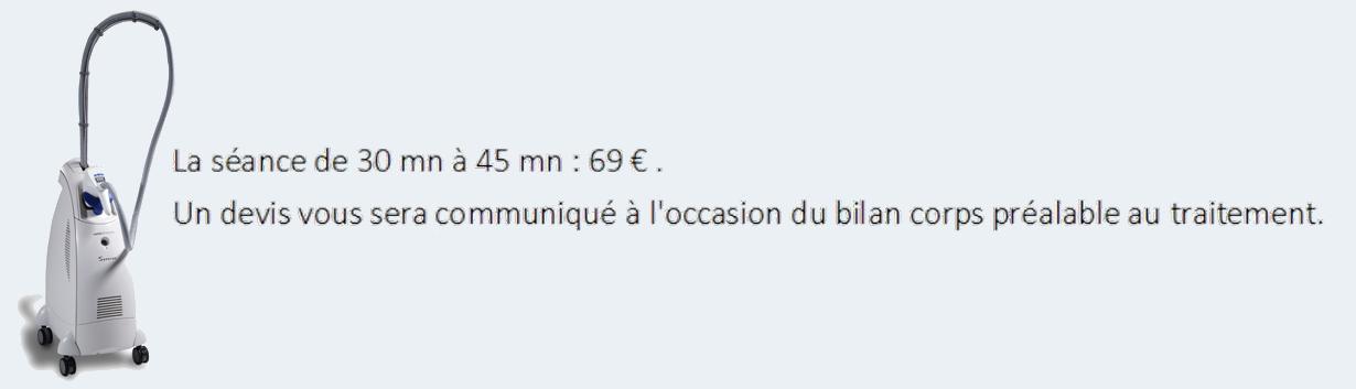 Tarifs du Vélasmooth